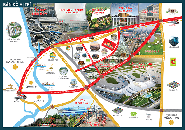 Dream Park Hill nằm tại vị trí vàng độc tôn