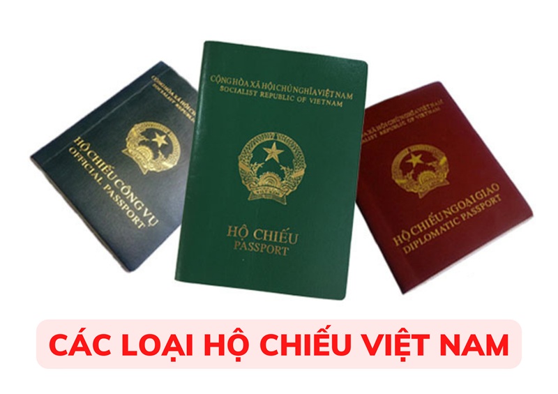 các loại hộ chiếu việt nam